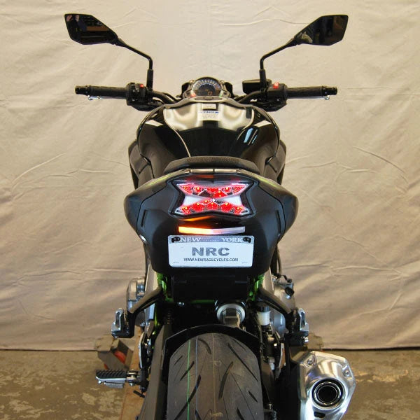Kawasaki Z900 Fender Eliminator Kit (2017-Present) - Motorcycle Tail Tidy for Clean Rear End Look & Improved Aesthetics - Perfect for Street Riding and Custom Bike Builds