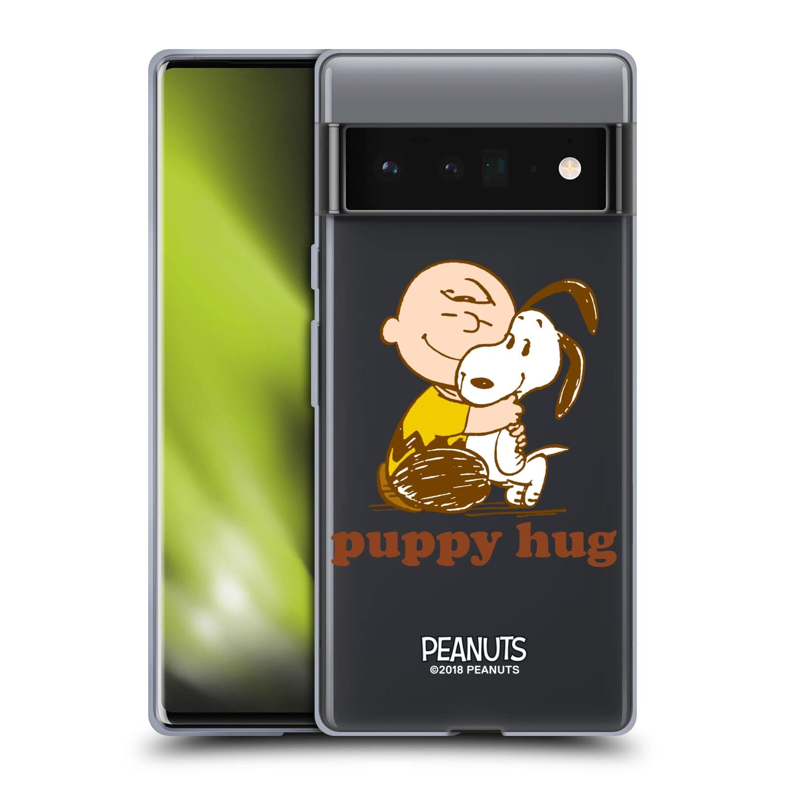 Peanuts Snoopy Soft Gel Case for Google Pixel 6 Pro - Cute Puppy Design for Daily Use