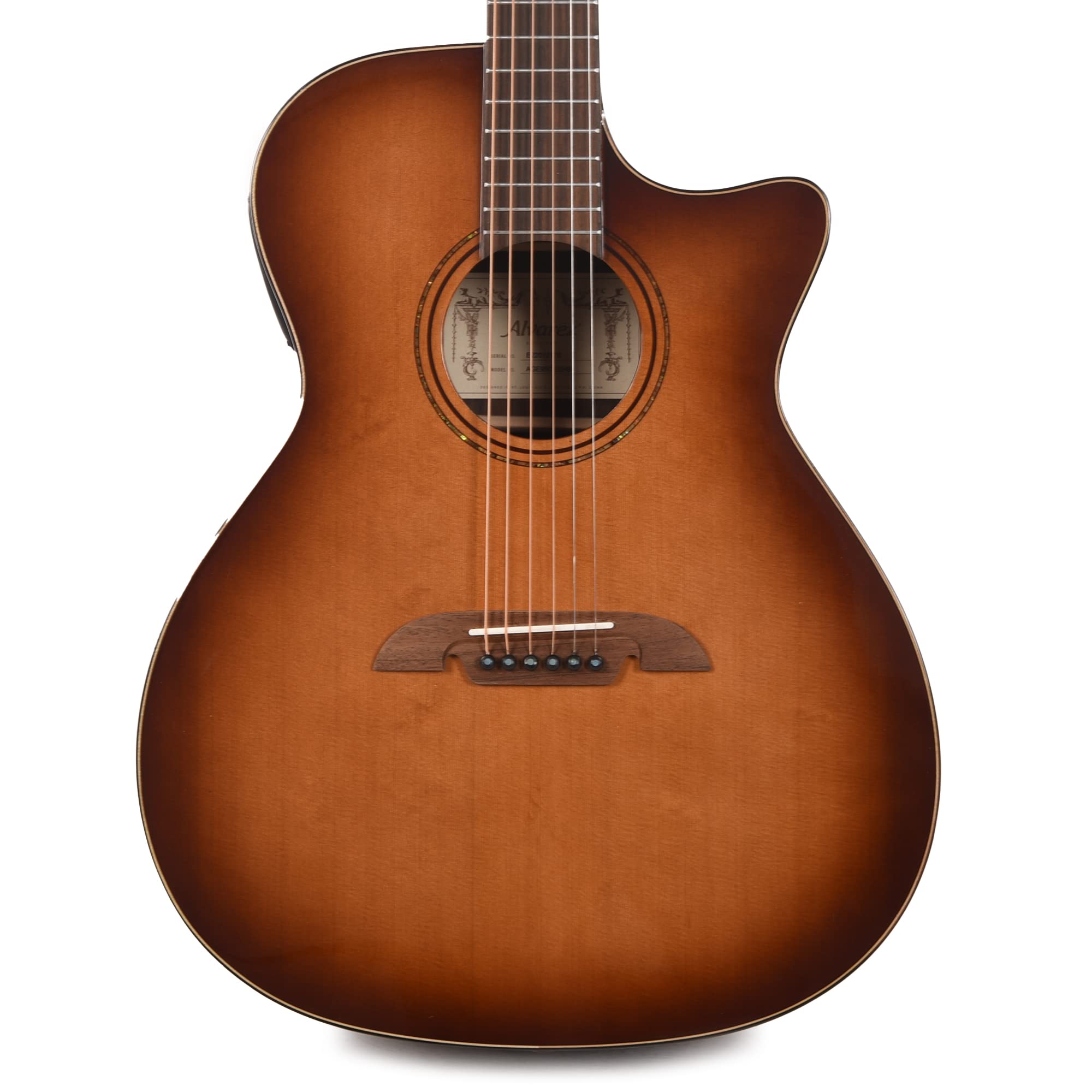 Alvarez AGE95CESHB Artist Elite 95 Grand Auditorium Acoustic-Electric Guitar - Shadowburst Finish | Professional Performance Guitar for Stage & Studio | Perfect for Live Performances, Recording & Home Practice