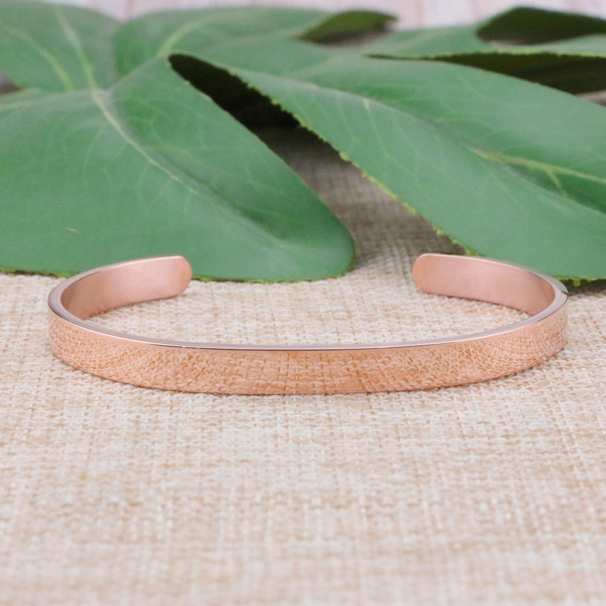 Inspirational Bracelets for Women & Girls - Rose Gold Cuff Jewelry Stainless Steel Gift for Friends, Sister, Mom | Motivational Gift for Birthday, Graduation, Christmas