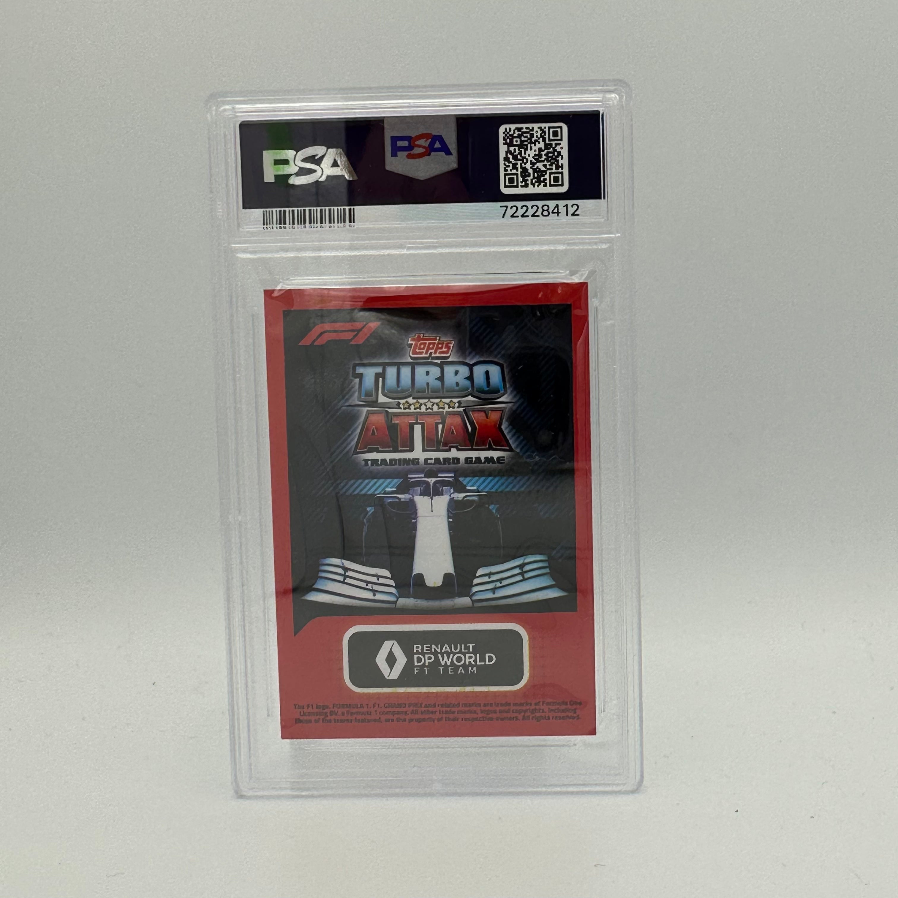 PSA 8 Graded Daniel Ricciardo #LE4B Limited Edition Bronze Trading Card - Perfect for F1 Collectors, Sports Memorabilia Displays & Investment Collections