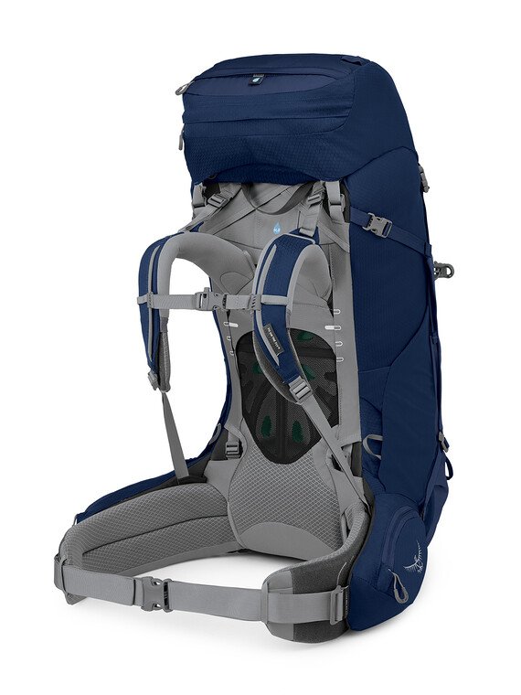 Osprey Ariel 65 Extended Fit Backpack - Lightweight Hiking Pack for Women with Adjustable Torso, Perfect for Long-Distance Trekking & Outdoor Adventures