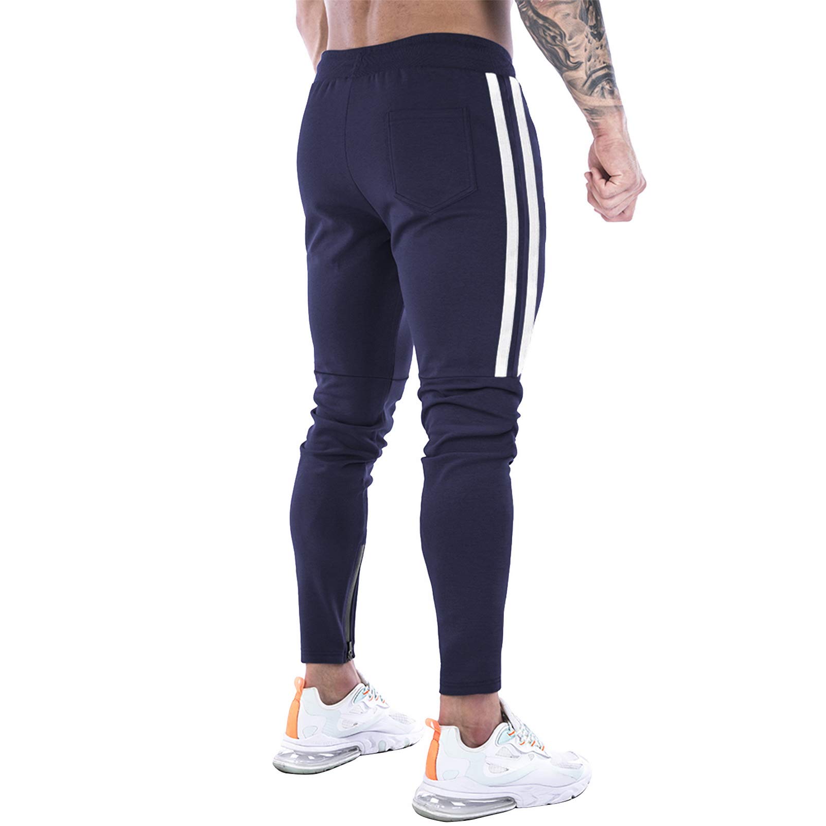 DIOTSR Men's Workout Jogger Pants - Slim Fit Running Sweatpants with Pockets | Gym & Training Track Pants for Men | Perfect for Running, Yoga & Casual Wear