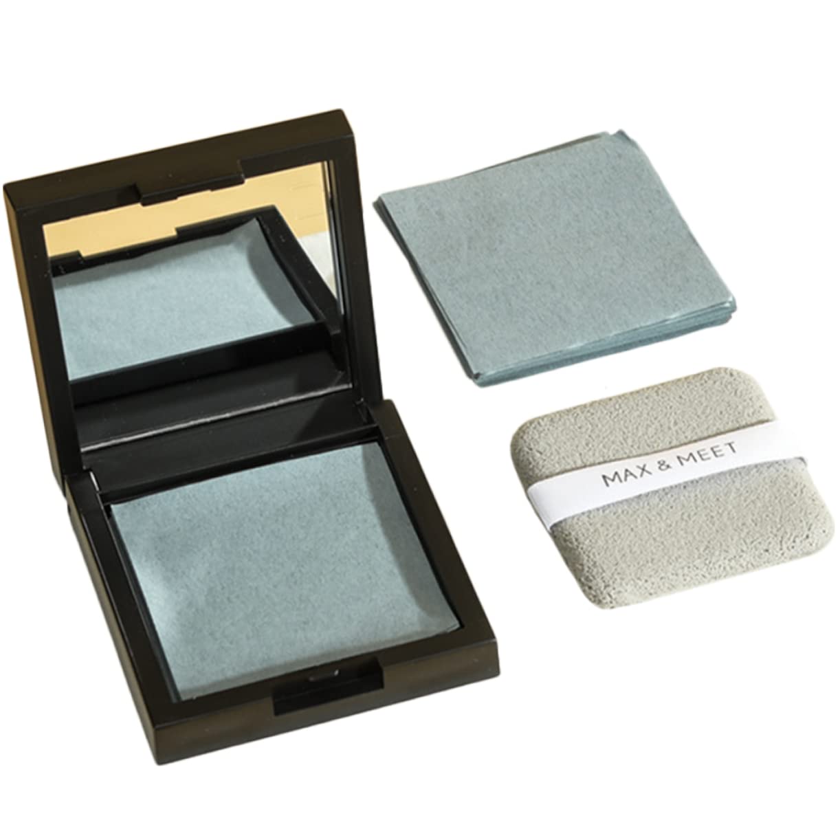 FRCOLOR 2-Pack Oil Absorbing Blotting Papers for Face - Matte Finish Oil Control Film & Pore Minimizing Facial Sheets | Perfect for Travel, Oily Skin Care & On-the-Go Shine Control