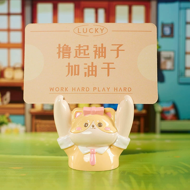 Hardworking Animals Bean Series Blind Box - Cute Collectible Mini Figurines for Kids & Adults - Perfect for Gifts, Party Favors, and Desk Decor
