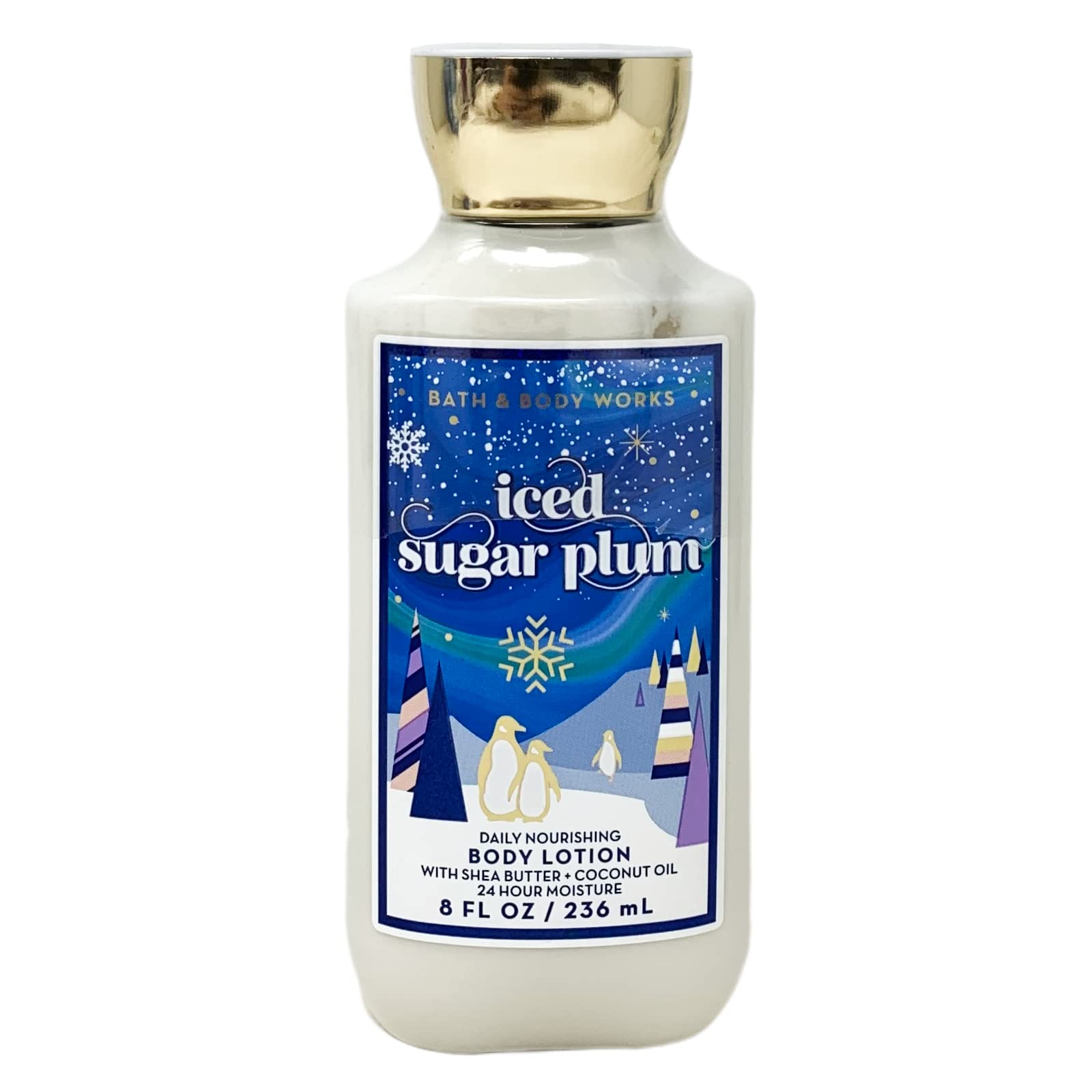Bath & Body Works Iced Sugar Plum Trio Gift Set - Fragrance Mist, Body Lotion & Shower Gel - Holiday Scented Body Care Collection - Perfect for Christmas Gifts & Winter Self-Care