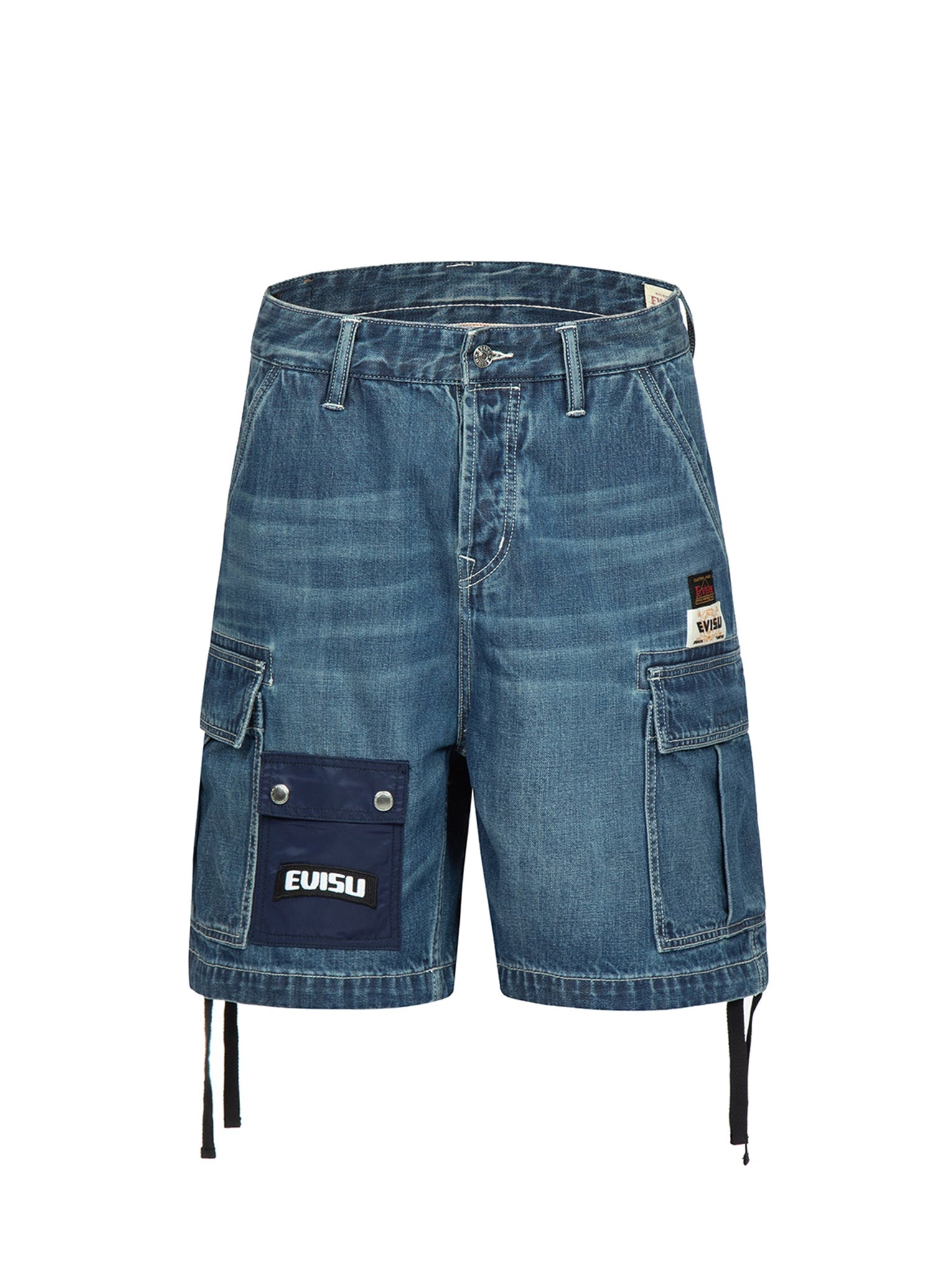 Stylish Seagull Print Cargo Denim Shorts for Women - Trendy High Waist Summer Beach Shorts with Pockets - Perfect for Casual Outfits, Vacations & Streetwear Fashion