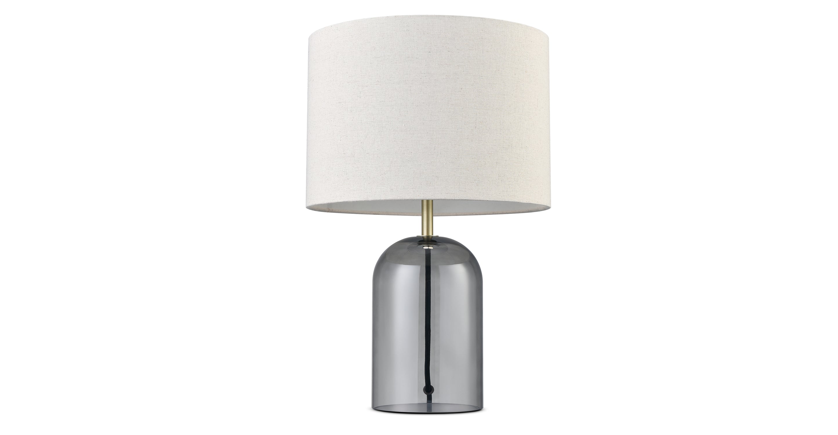 Modern Milan Table Lamp - Elegant Bedside & Living Room Lighting for Home Decor | Dimmable LED Desk Lamp for Bedroom, Office & Study