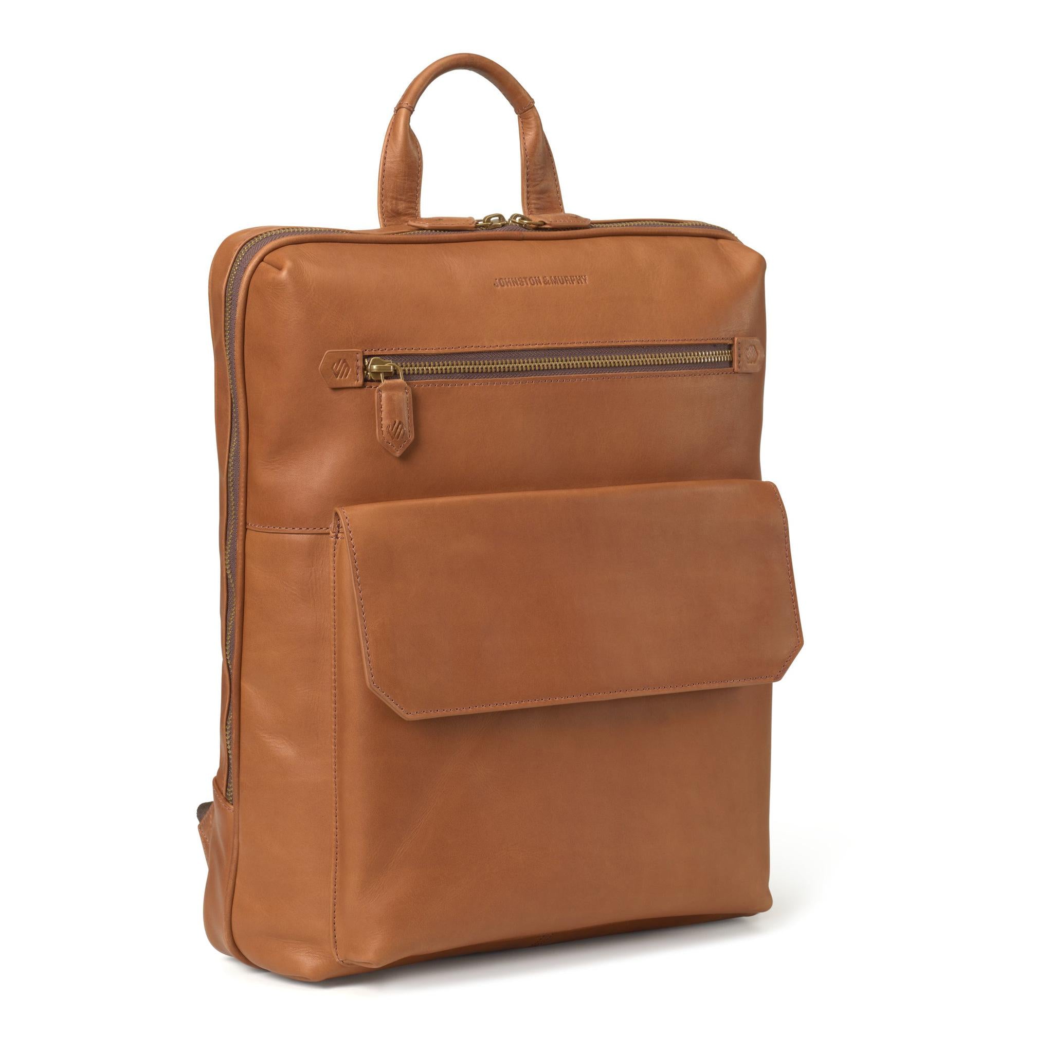 Johnston & Murphy Rhodes Commuter Backpack - Stylish & Durable Laptop Bag for Work & Travel - Perfect for Business Professionals & College Students