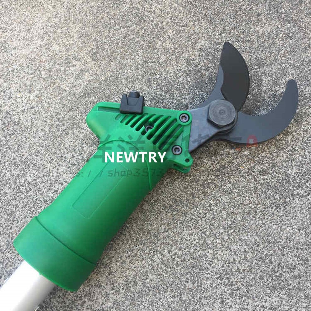 NEWTRY Extendable Pneumatic Air Pruning Shears - 1M Long Reach Tungsten Branch Cutter for Fruit Trees & Thick Gardening Branches | Professional Landscaping & Orchard Maintenance Tool