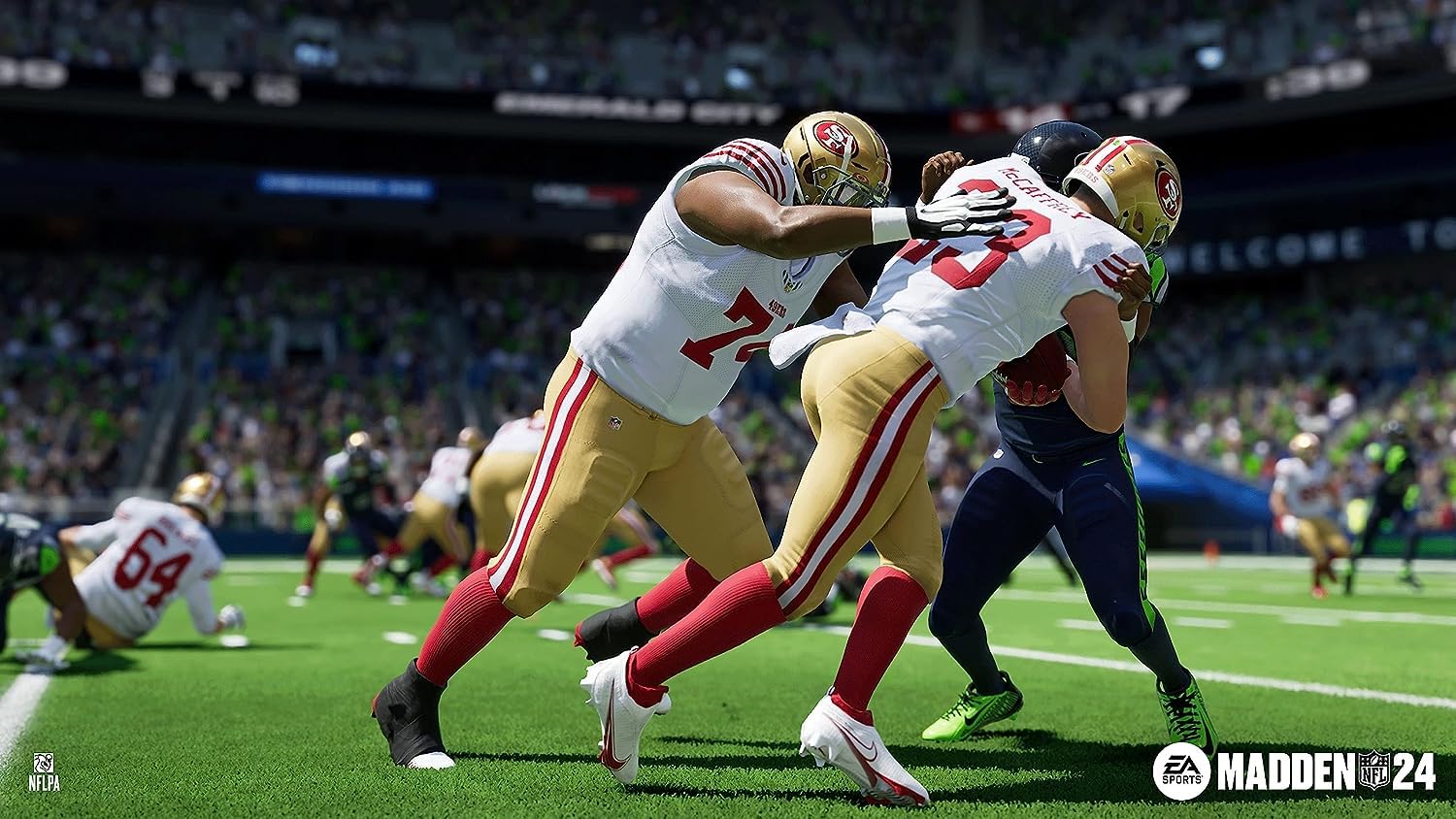 Madden NFL 24 Deluxe Edition - Xbox One & Series X|S Digital Download Code | Football Video Game for NFL Fans & Sports Gamers | Perfect for Game Nights & Online Multiplayer