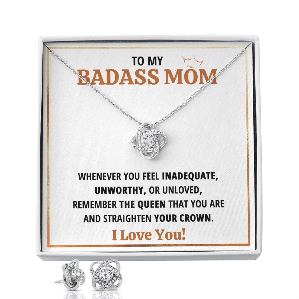 Mom's Jewelry Gift - Gemstone Pendant Necklace for Christmas & Mother's Day | Elegant Cubic Zirconia with Gift Box