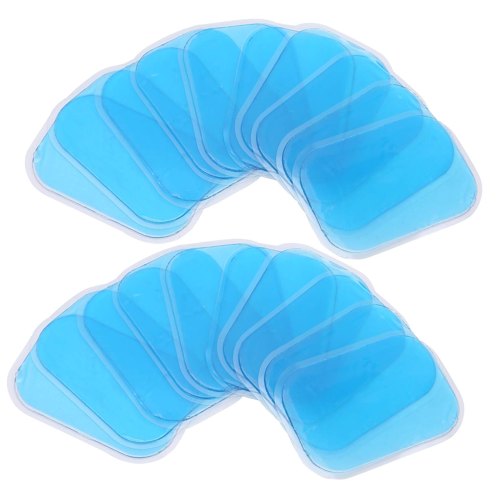 ABS Gel Pads - 20pcs/10 Packs Replacement Gel for Waist Trimmer Belt | AB Trainer Accessories | Perfect for Home Gym Workouts & Core Training