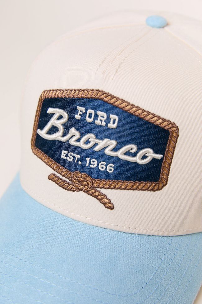 Ford Bronco Blue Trucker Hat - Adjustable Snapback Cap for Men & Women - Perfect for Outdoor Adventures, Road Trips, and Car Enthusiasts