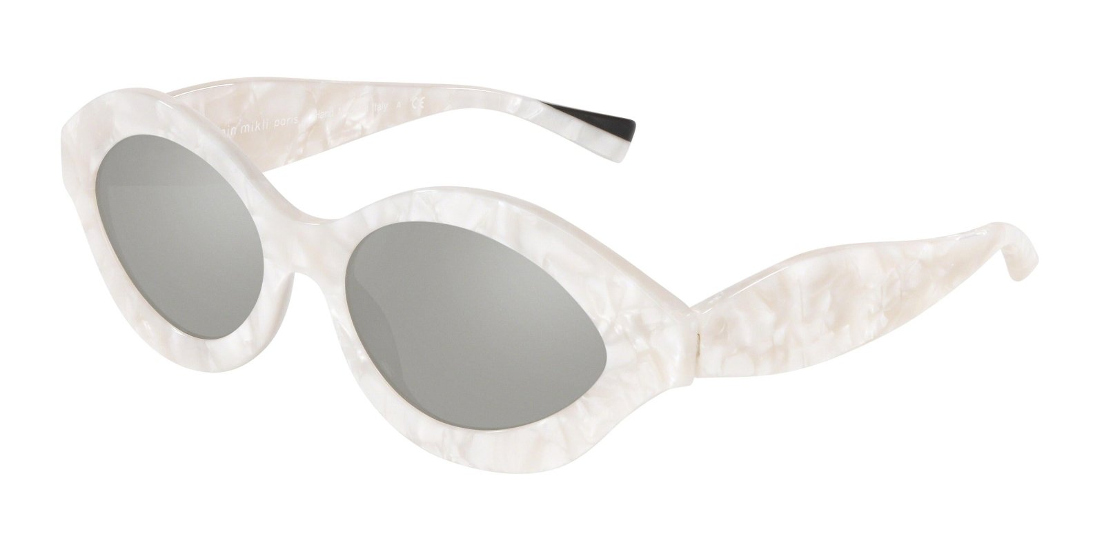 004/6G - White - Silver Mirror