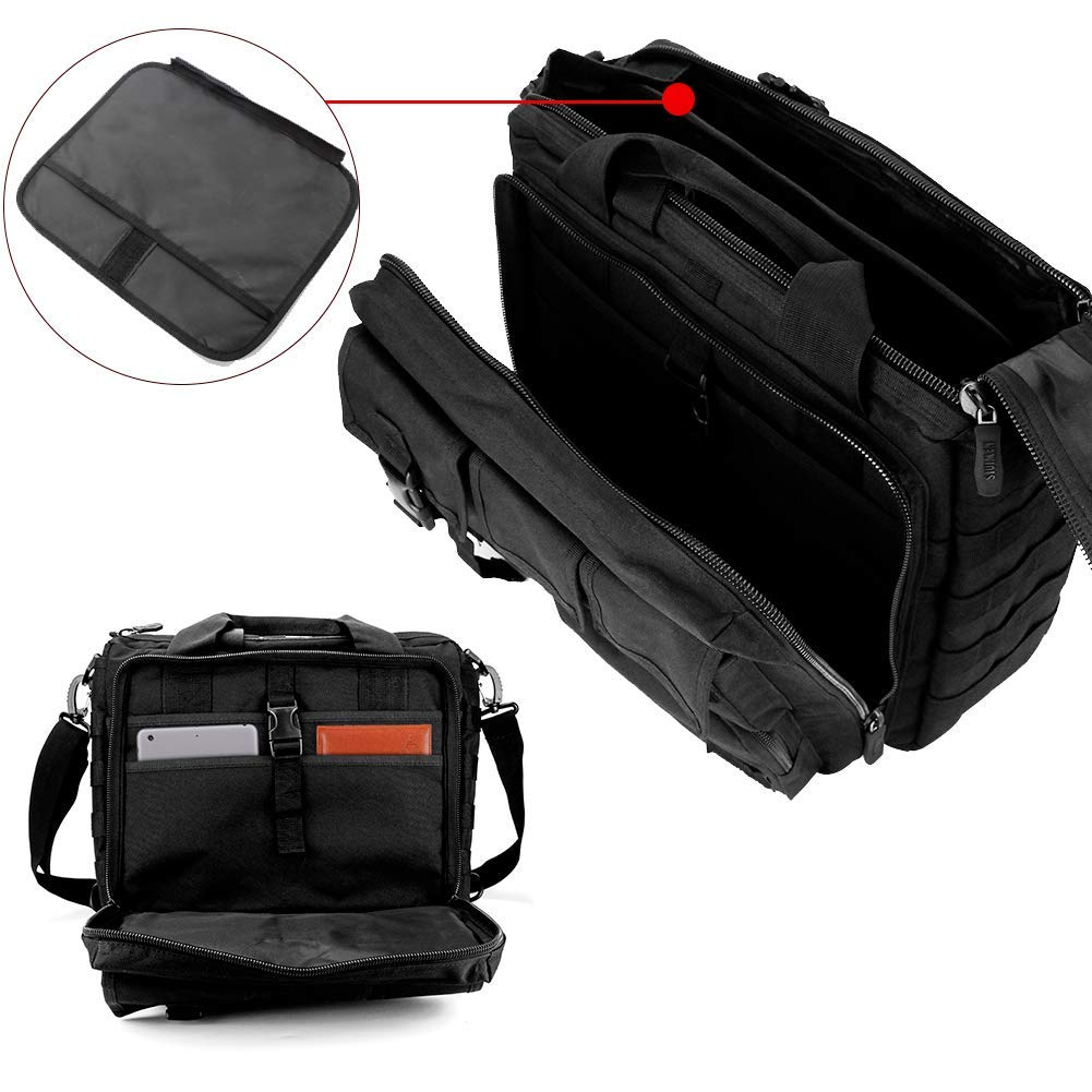 15.6 Inch Tactical Messenger Bag for Men - Military Style Durable Briefcase with Laptop Compartment | Perfect for Business, Travel & Outdoor Adventures