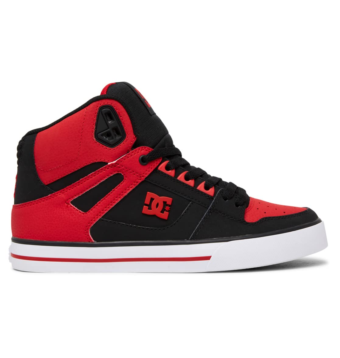 DC Shoes Pure High-Top Leather Sneakers for Men - Stylish & Durable Men's Athletic Shoes for Skateboarding, Streetwear & Casual Wear