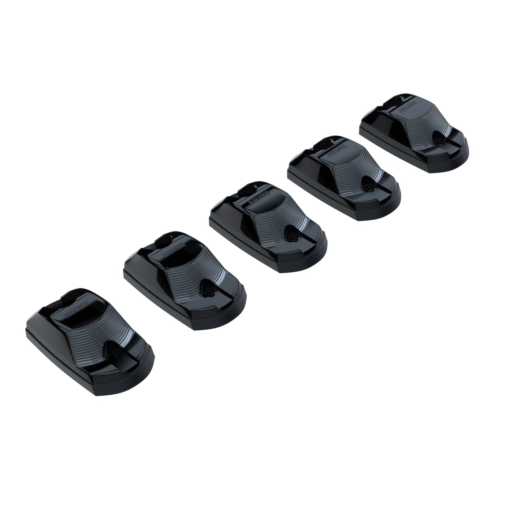 Ford Super Duty 2017-2022 5-Piece Cab Light Kit - Smoked Lens LED Strobe Lights with White & Amber (OEM Replacement) - Perfect for Off-Roading & Emergency Vehicles