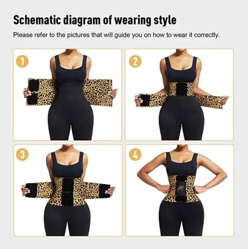 Waist Trainer Belt for Women & Men - Tummy Trimmer, Sweat Simulation & Back Support - Postpartum, Workout & Weight Loss Support