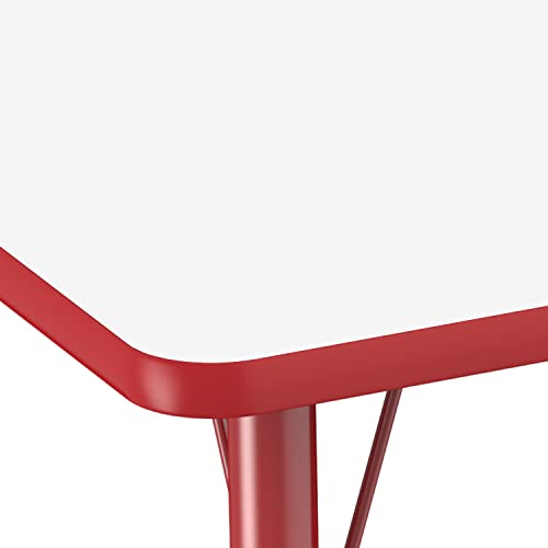 Red Table Edge + Legs