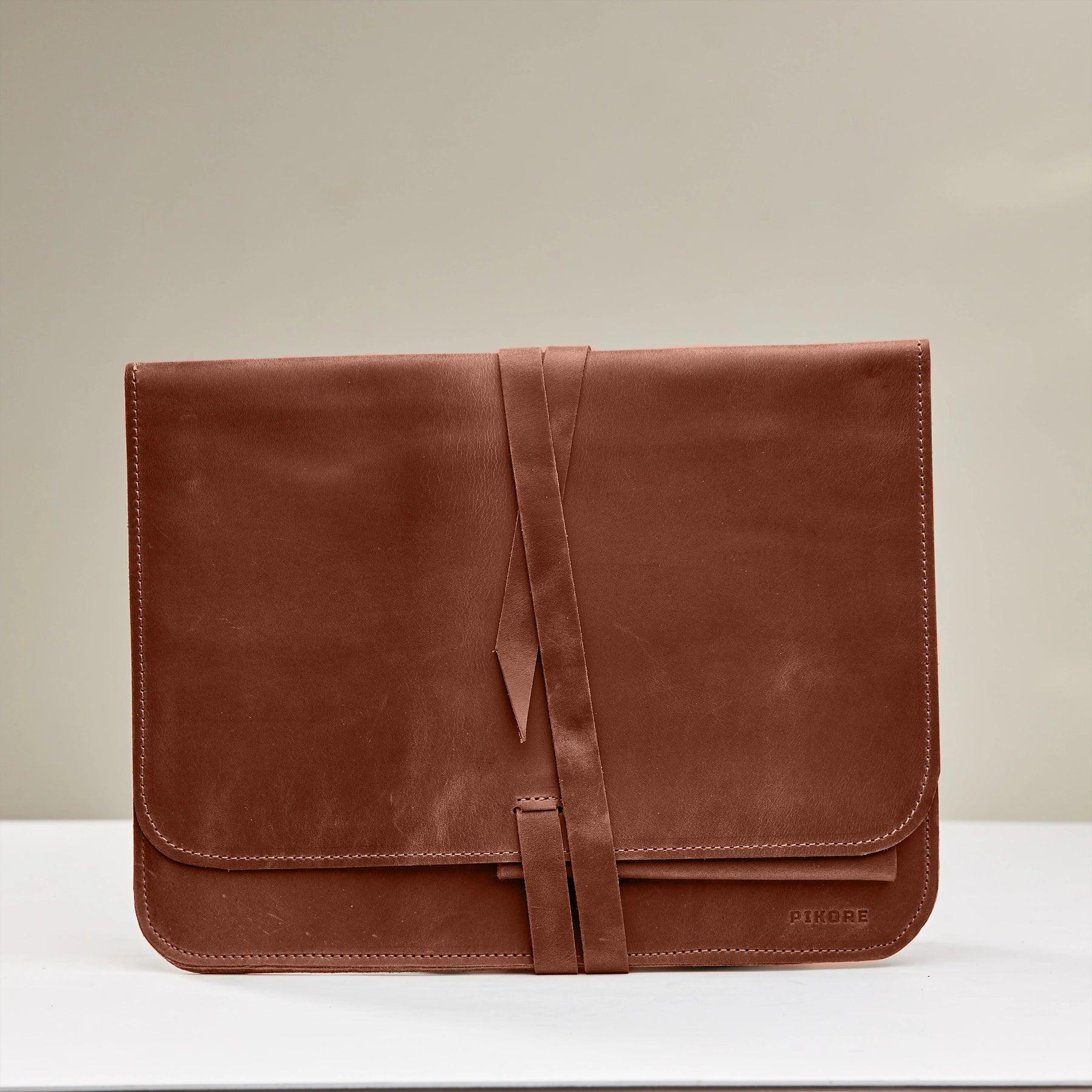 Premium Genuine Leather Document Holder - Slim & Durable Business Portfolio Organizer for Professionals | Perfect for Office, Travel, and Meetings