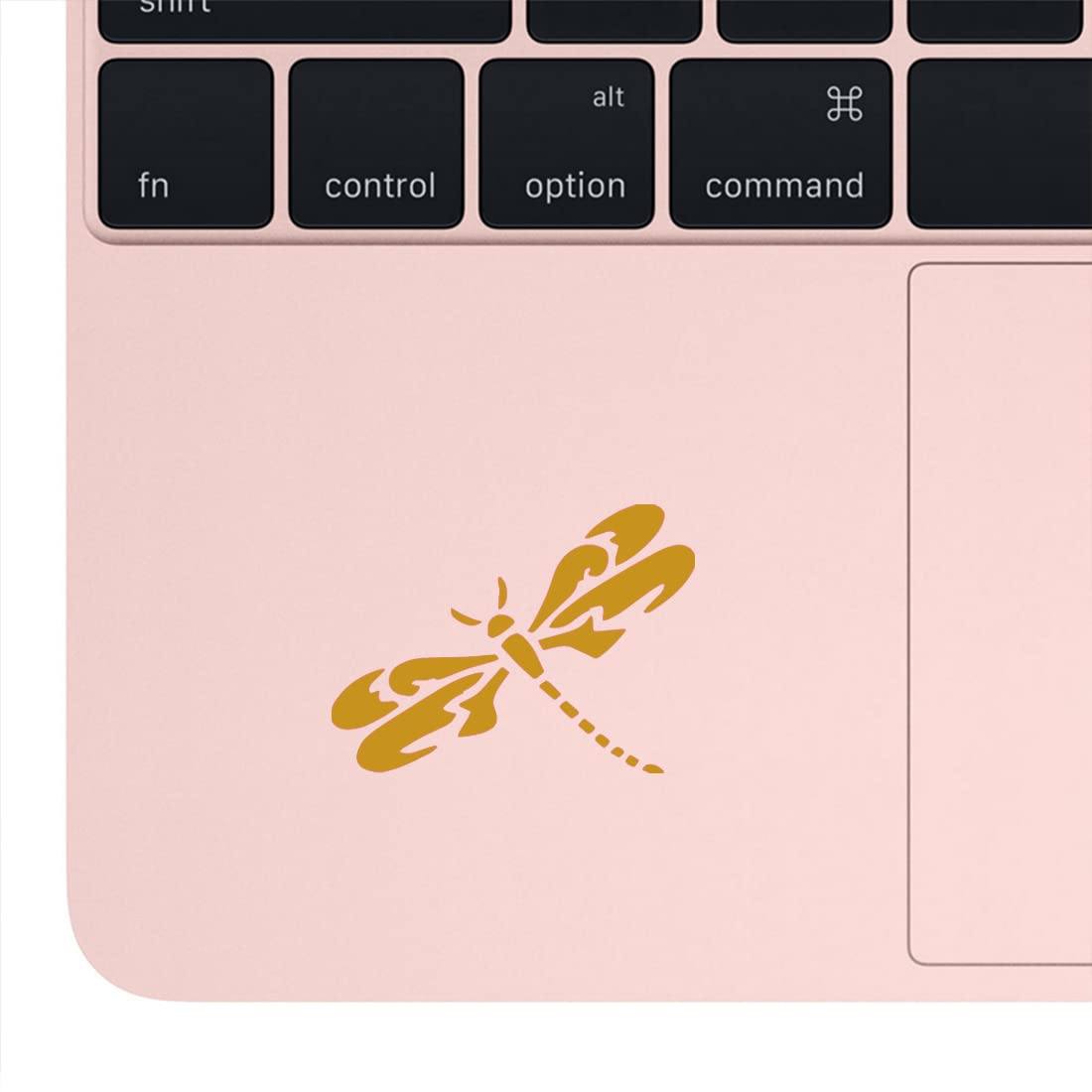 Premium Metallic Gold Dragonfly Vinyl Decal Stickers (Set of 2) - Waterproof, Durable for Laptop, Phone, Helmet, Car, Mug & Home Decor - Perfect for DIY Crafts, Wall Art, and Personalizing Accessories