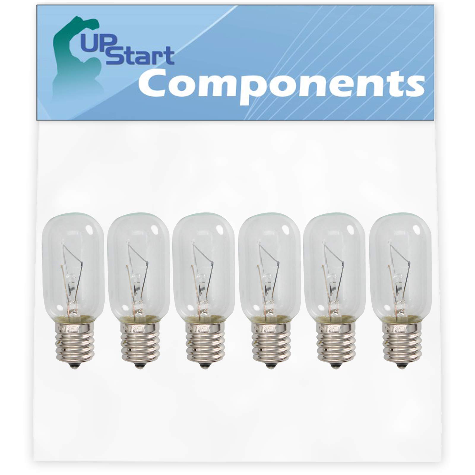 6-Pack Samsung 4713-001013 Microwave Light Bulb Replacement - Compatible with SMH1611W/XAA-0000 & Other Samsung Microwave Models - Perfect for Kitchen Lighting Repairs and Appliance Maintenance
