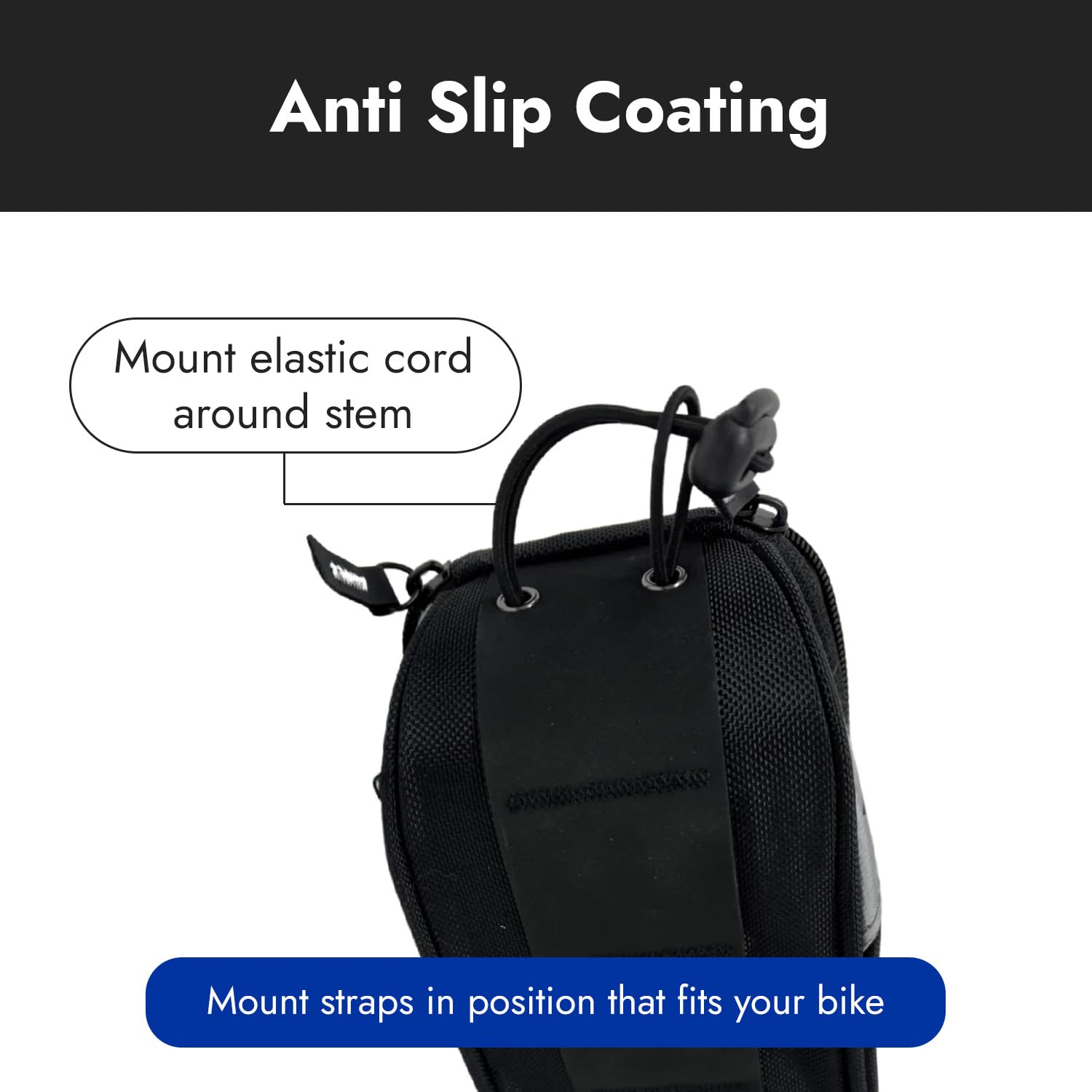 BiKase Beetle 6 Universal E-Bike Phone Case - Waterproof 840D Nylon Bicycle Phone Mount Holder for iPhone 15/14/13/12 Series & Samsung Galaxy - Touchscreen-Compatible with Secure Strap System - Perfect for Cycling, Commuting & Outdoor Adventures