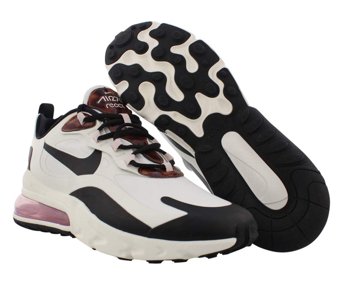 Nike Air Max 270 React Women's Running Shoes - White/Black (CU4752-100) Size 8.5 | Comfortable Cushioned Sneakers for Jogging, Gym Workouts & Casual Wear