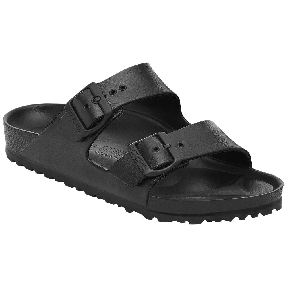 Birkenstock Unisex Arizona EVA Sandals - Narrow Fit Black | Comfortable Waterproof Slides for Beach, Pool & Casual Wear