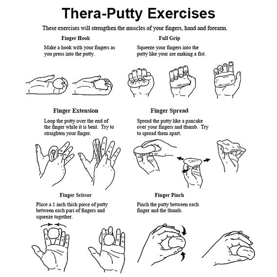 TheraBand Therapy Putty for Hand Rehabilitation & Strength Training - Ideal for Physical Therapy, Arthritis Relief & Grip Exercises