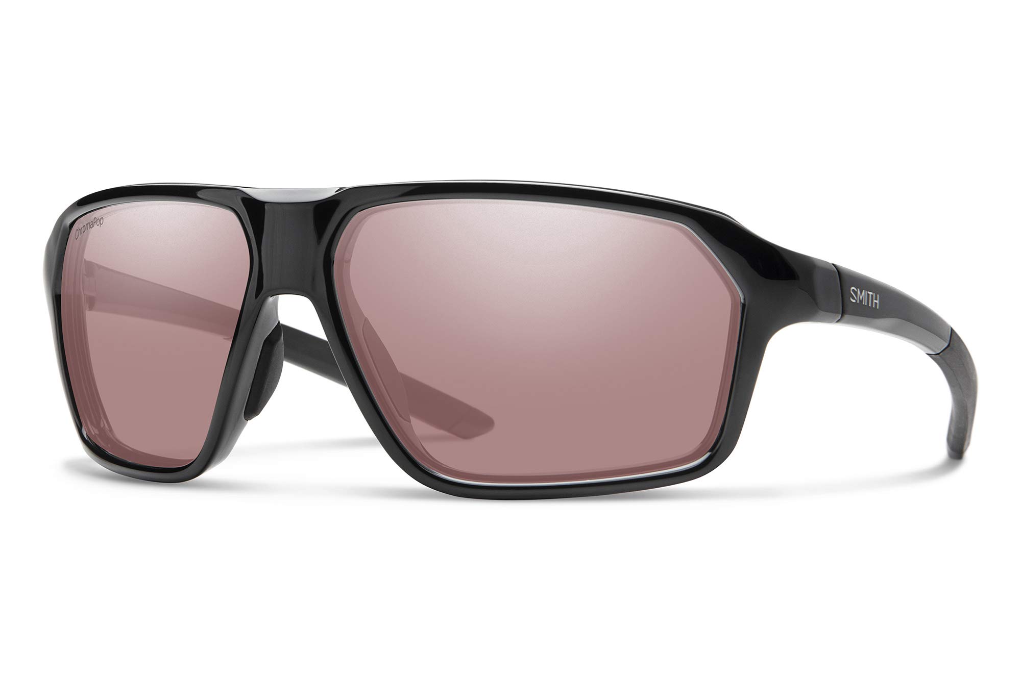 Smith Optics Pathway ChromaPop Polarized Sunglasses - Black/Chromapop Ignitor Lens, UV Protection for Cycling, Running & Outdoor Sports