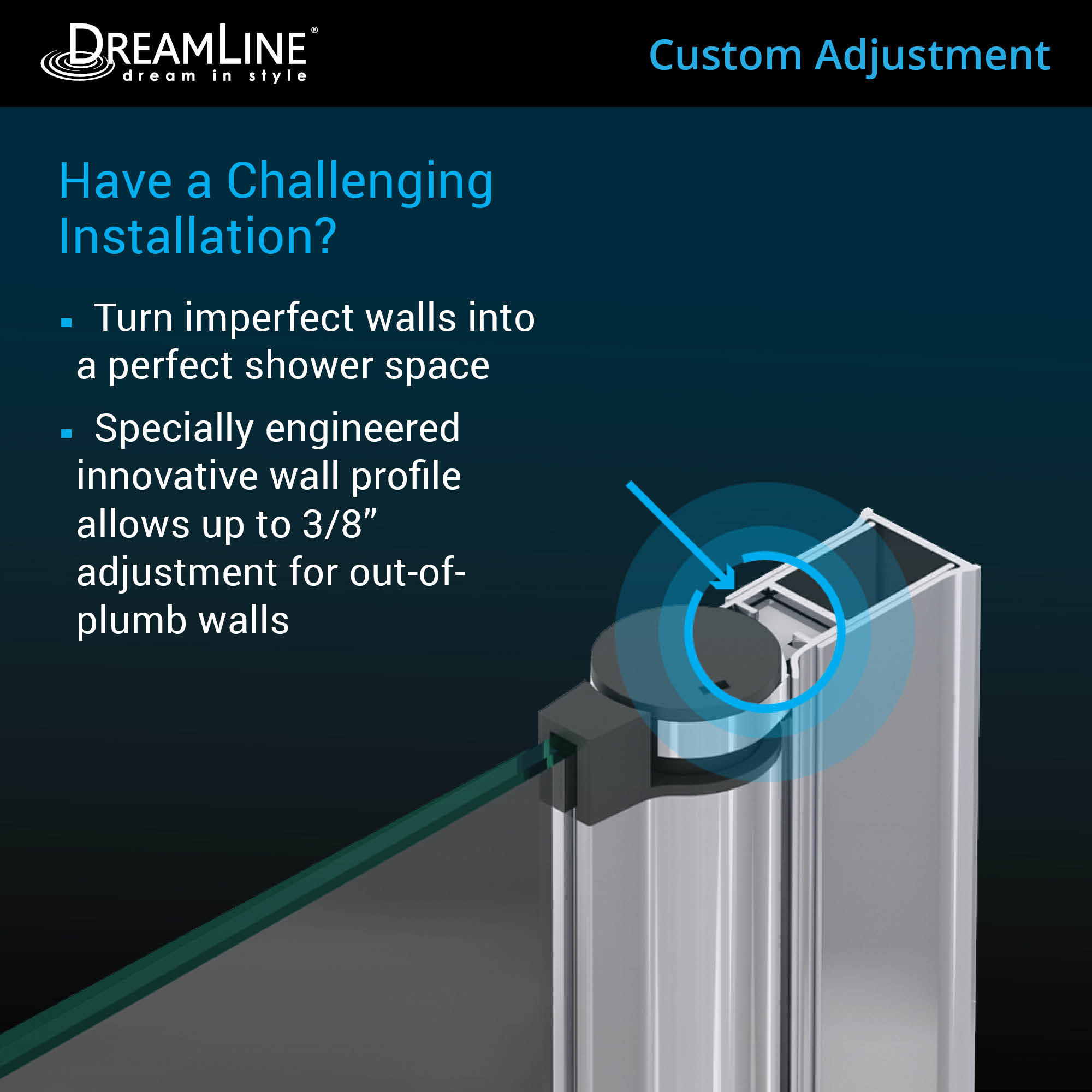 DreamLine Aqua Fold 32x32x76.75 Inch Frameless Bi-Fold Shower Door with Shower Base & QWALL 5 Backwall Kit - Perfect for Small Bathrooms & Space-Saving Solutions
