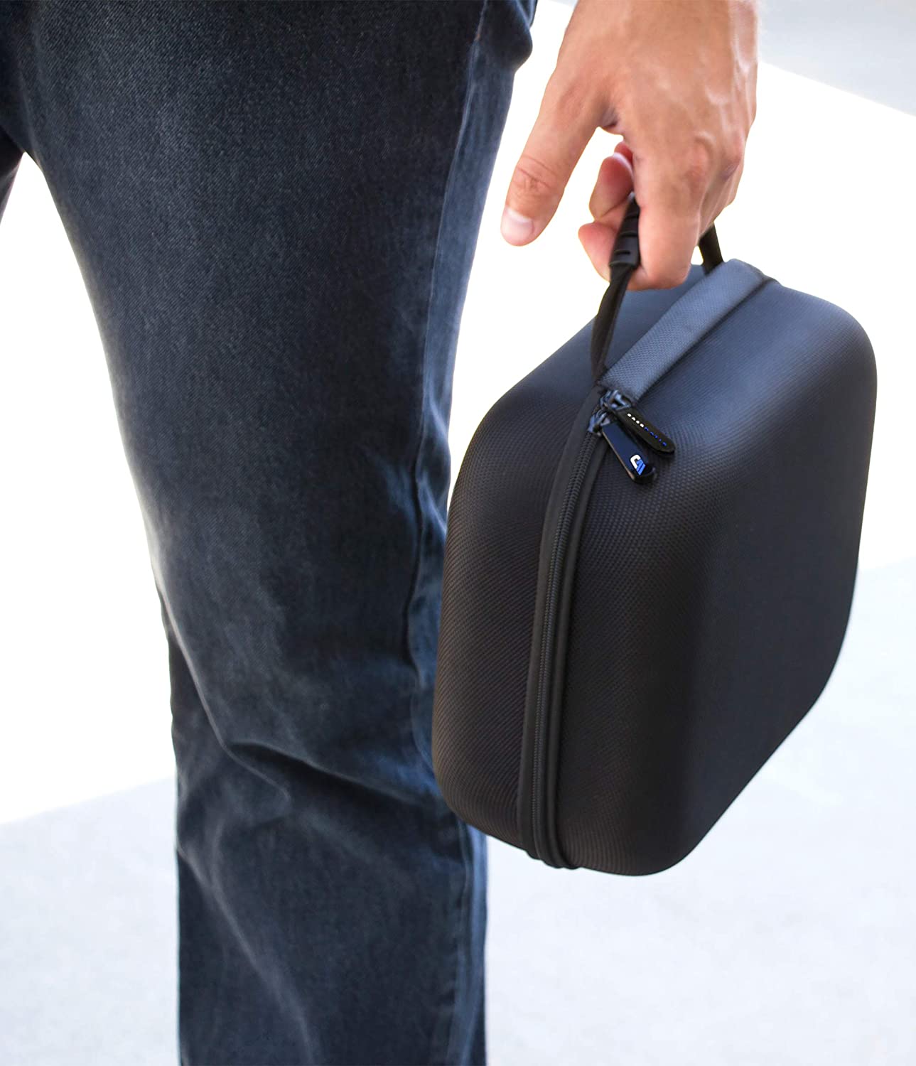 CASEMATIX Protective Carrying Case for Omron Evolv Wireless Blood Pressure Monitor - Durable Storage Solution for Upper Arm BP Cuff Machine - Perfect for Travel, Home Use & Medical Professionals