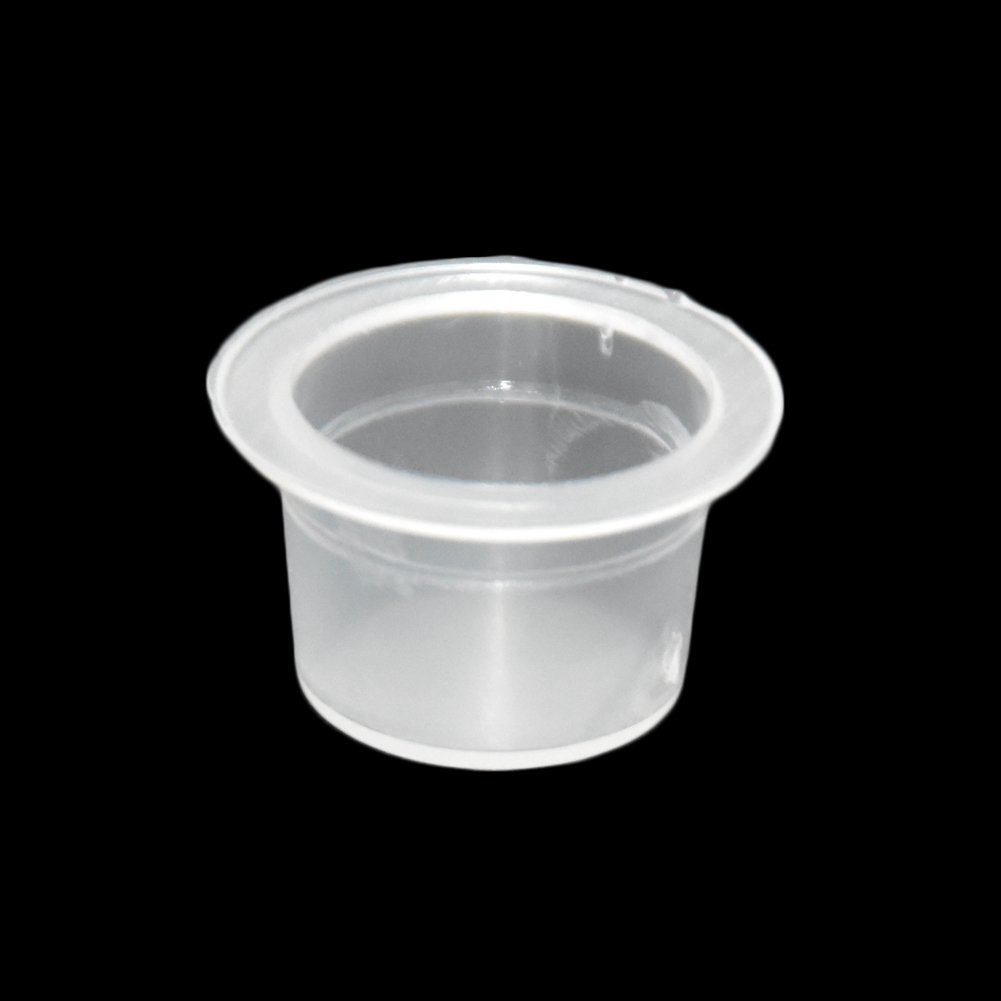 300pcs Disposable Tattoo Ink Cup Holder Caps - Medium Size (13#) for Professional Tattoo Artists | Perfect for Tattoo Ink Mixing, Pigment Storage & Hygienic Tattooing Practices