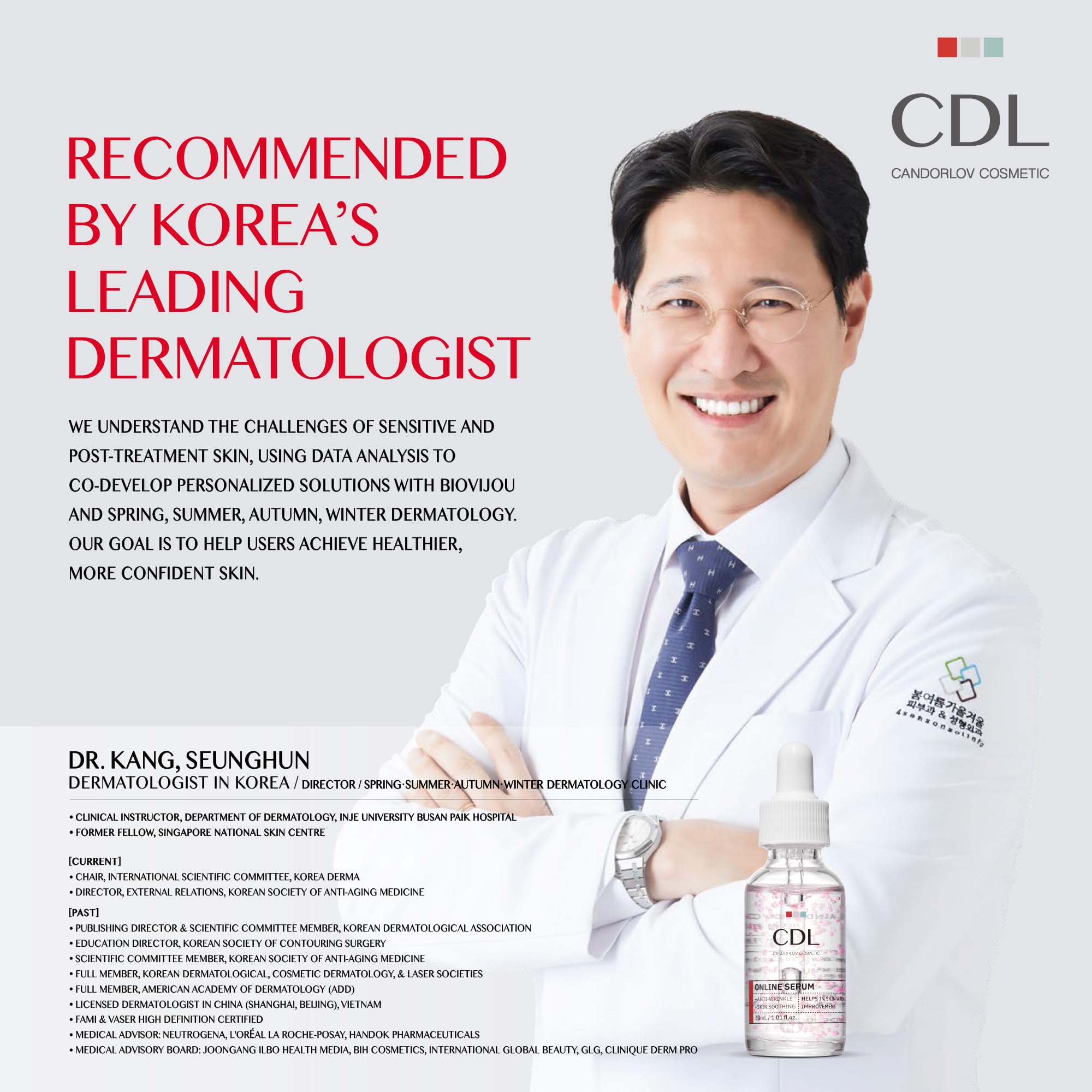 Ceramide Serum with Glutathione & Dragon Blood - Anti-Aging Hydration for Sensitive Acne-Prone Skin | Korean Skincare for Men & Women | Calms Irritation & Firms Skin | K-Beauty (1.01 fl.oz) - Perfect for Nighttime Routine & Post-Sun Care