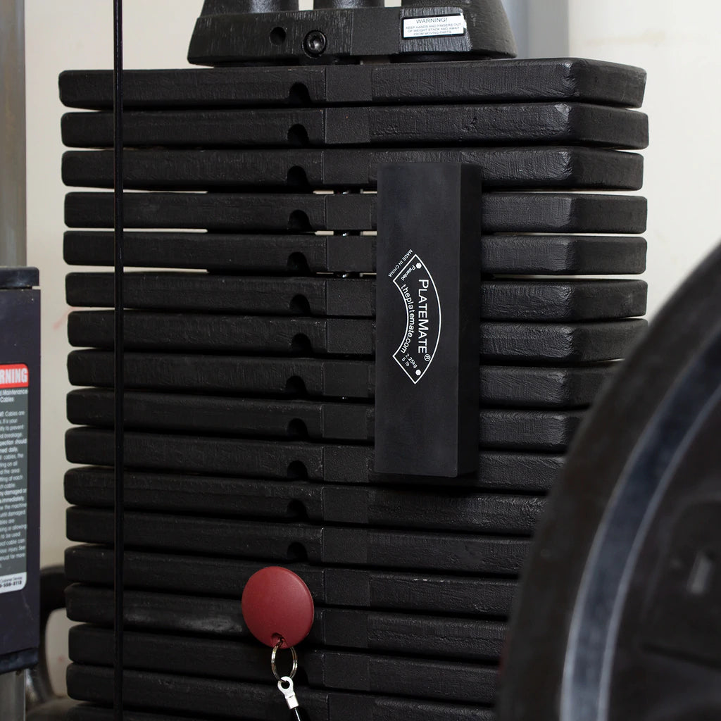 PlateMate 5 lb Brick - Heavy Duty Non-Slip Plate Holder for Weightlifting, Gym & CrossFit Training | Perfect for Barbell, Dumbbell & Home Workout Equipment Storage