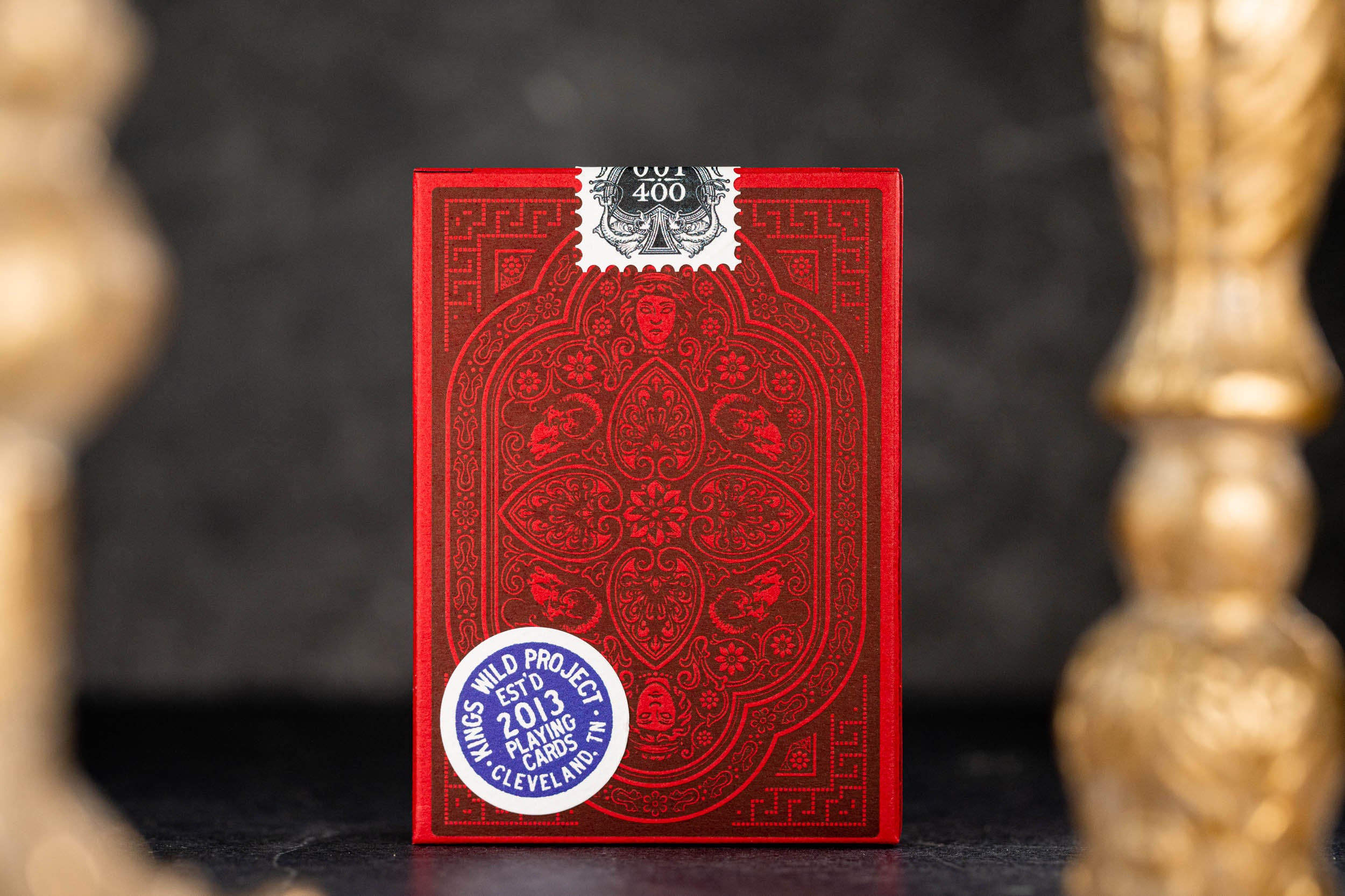 EMPIRE Gilded Edition Luxury Playing Cards - Premium Gold Foil Poker Cards for Magic Tricks, Cardistry & Casino Nights | Elegant Card Game Accessories