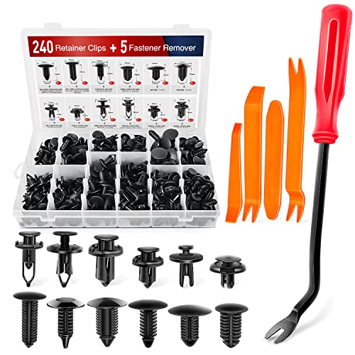 240Pcs Clips + Remover