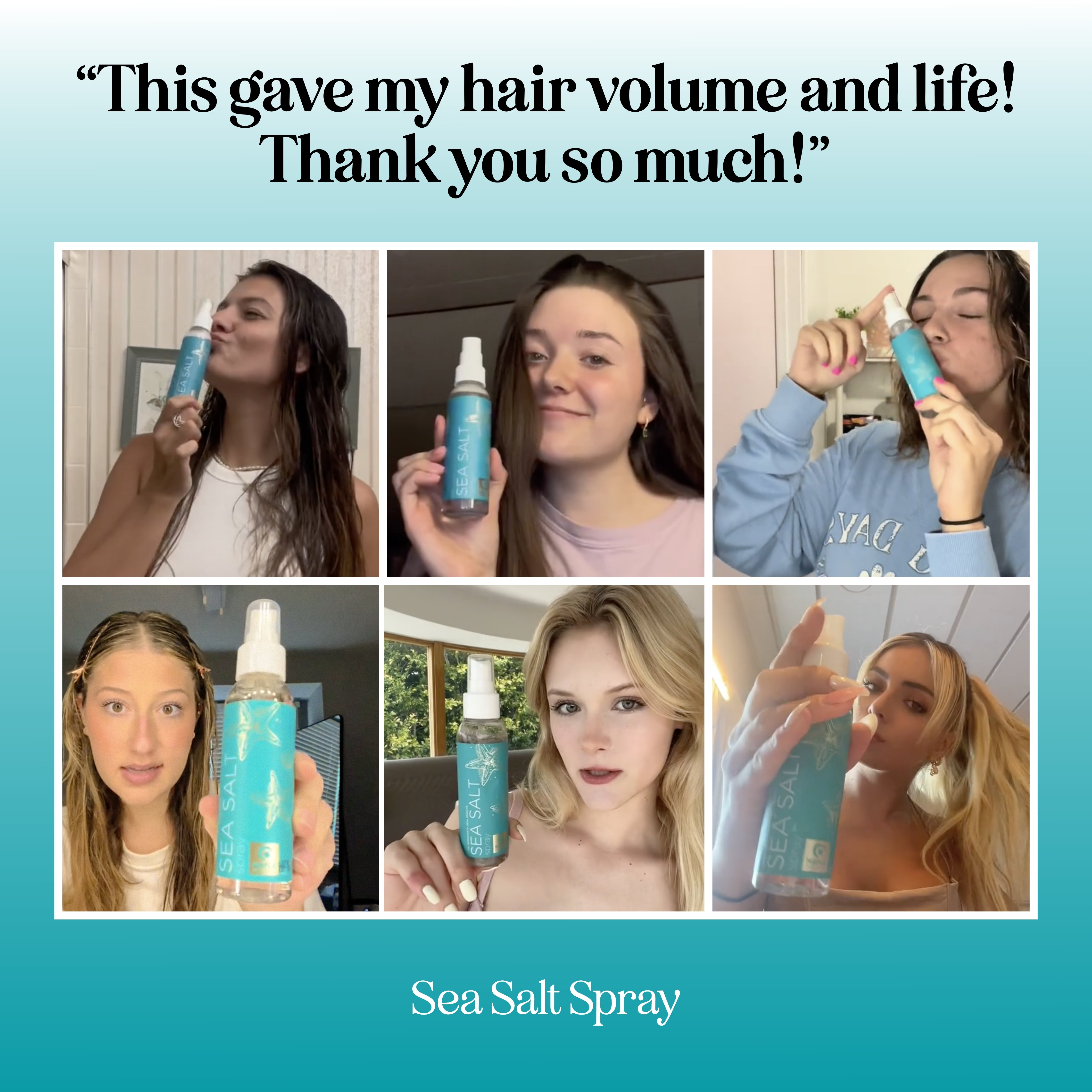 Best Sea Salt Spray for Beachy Waves - Volumizing & Texturizing Hair Spray for Natural, Effortless Style - Perfect for Beach Days, Travel & Everyday Use