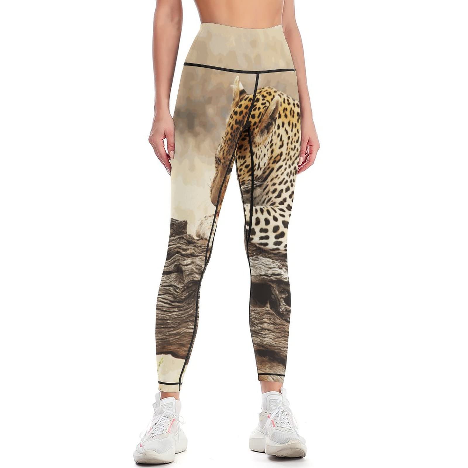 JZDACH Women's High Waist Yoga Pants - Tummy Control Workout Leggings for Running, Gym & Athletic Wear - Perfect for Yoga, Pilates & Lounge