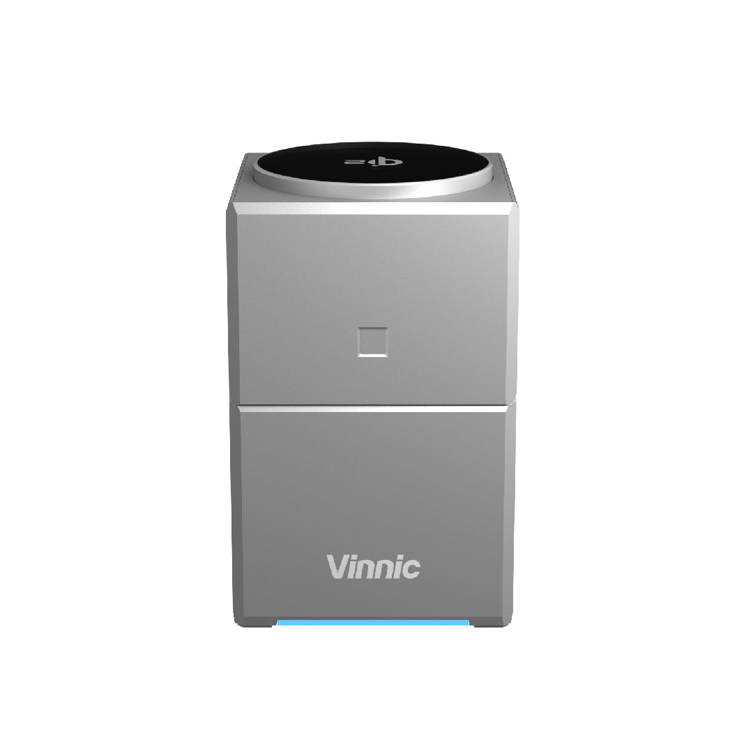 Vinnic OWL PEAK 3-in-1 Qi2 Certified Magnetic Wireless Charger Stand for iPhone 15/14/13, Apple Watch & AirPods - Fast Charging Station for Home, Office & Travel