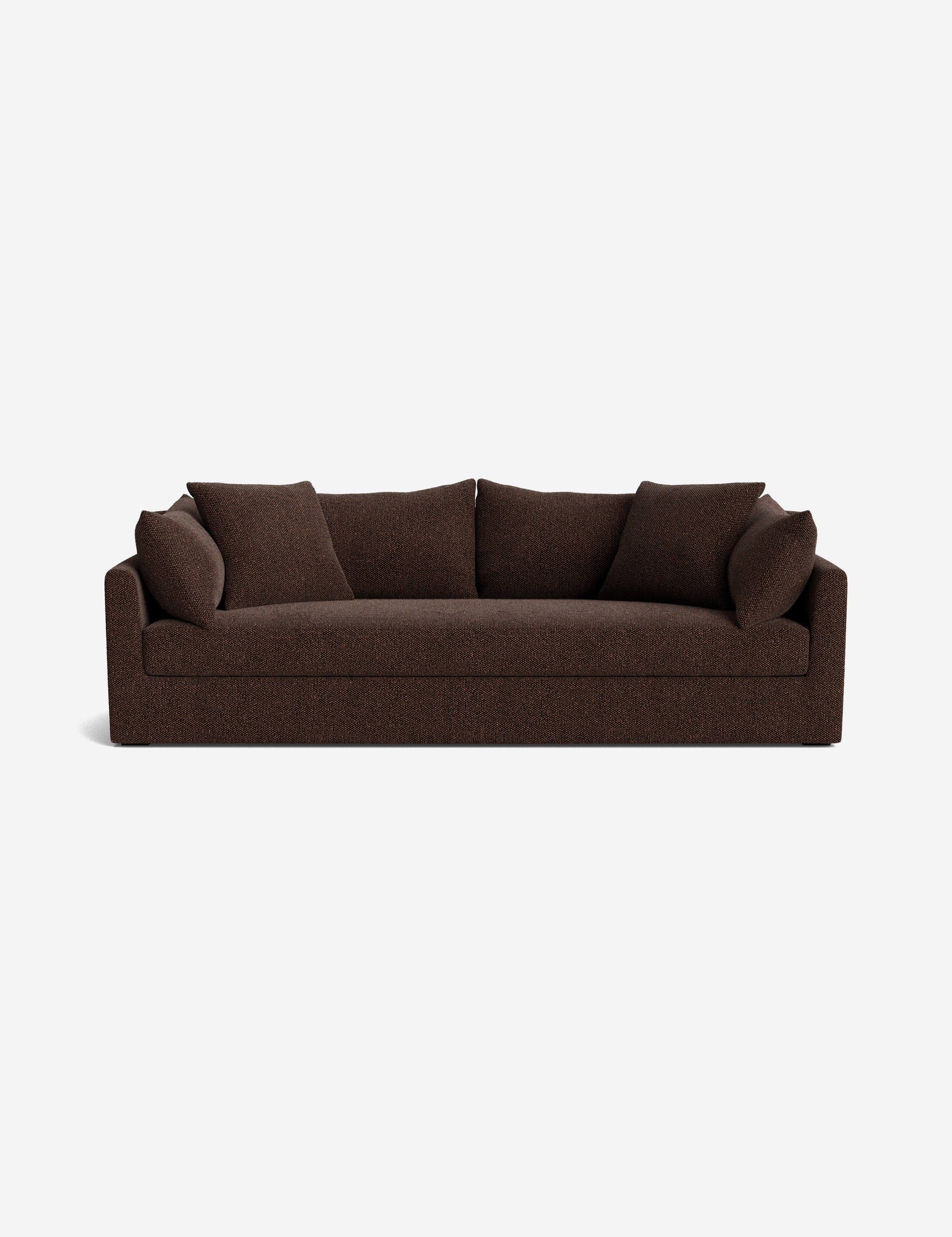 Brown Basket Boucle