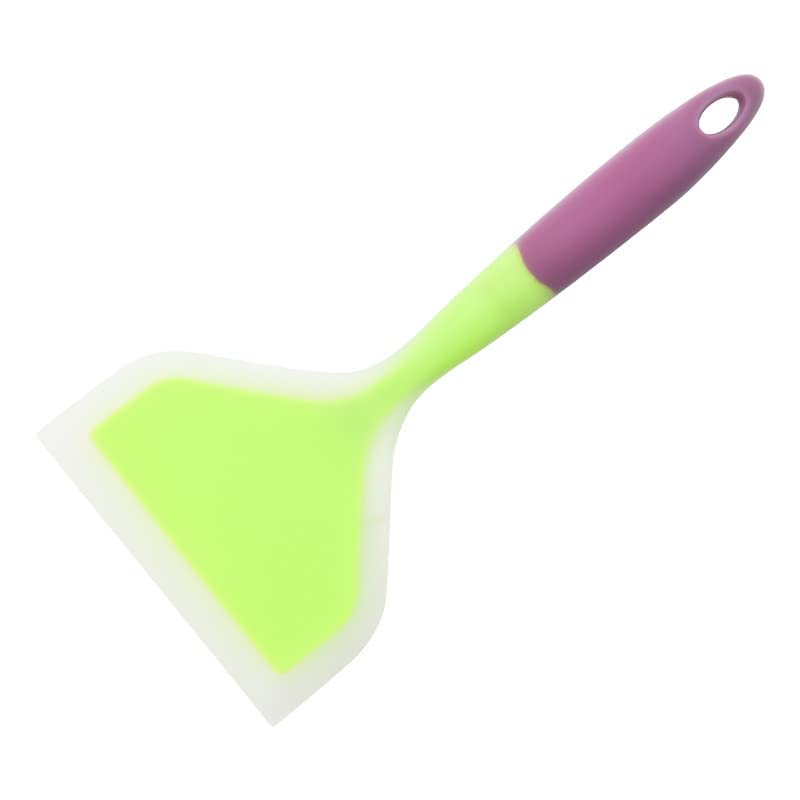 XQSSB 12-Piece Silicone Cooking Utensil Set - Heat Resistant & Food Grade Safe Kitchen Tools with Non-Scratch Heads - Perfect for Nonstick Cookware (Blue & Purple) - Ideal for Baking, Frying, and Everyday Cooking