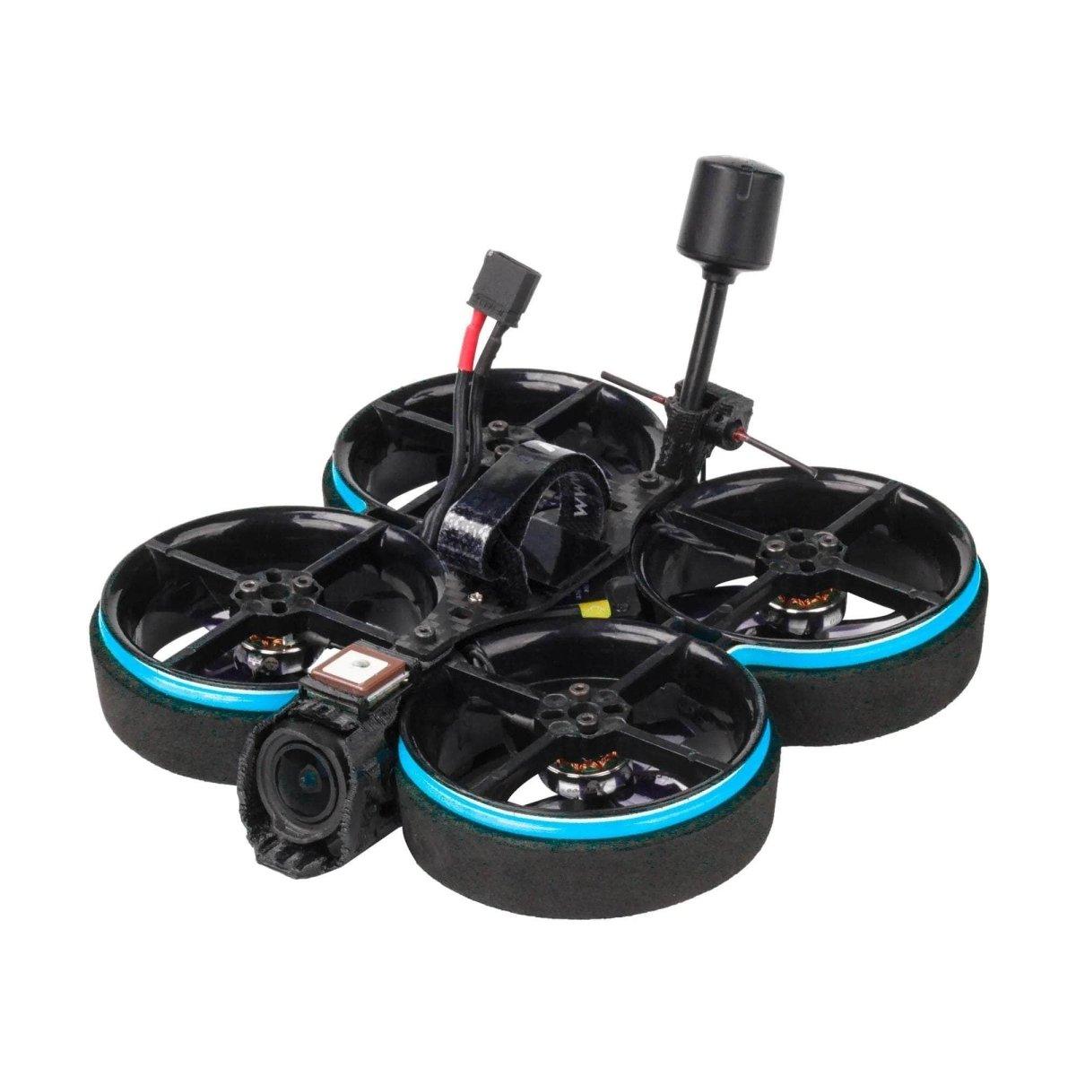 Flywoo BNF CineRace20 HD V2 4S Cinewhoop Drone with DJI O3 Air Unit & ELRS 2.4GHz - FPV Racing Drone with Neon LED for Cinematic Aerial Shots (Perfect for Indoor/Outdoor Freestyle Flying and Action Camera Footage)
