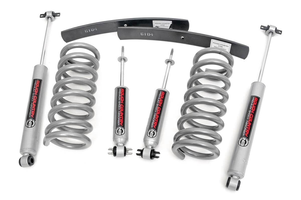 2 Inch Lift Kit for Chevy/GMC Blazer, S15 Jimmy & Sonoma 2WD (Part# 225N2) - Off-Road Suspension Upgrade for Enhanced Ground Clearance & Performance