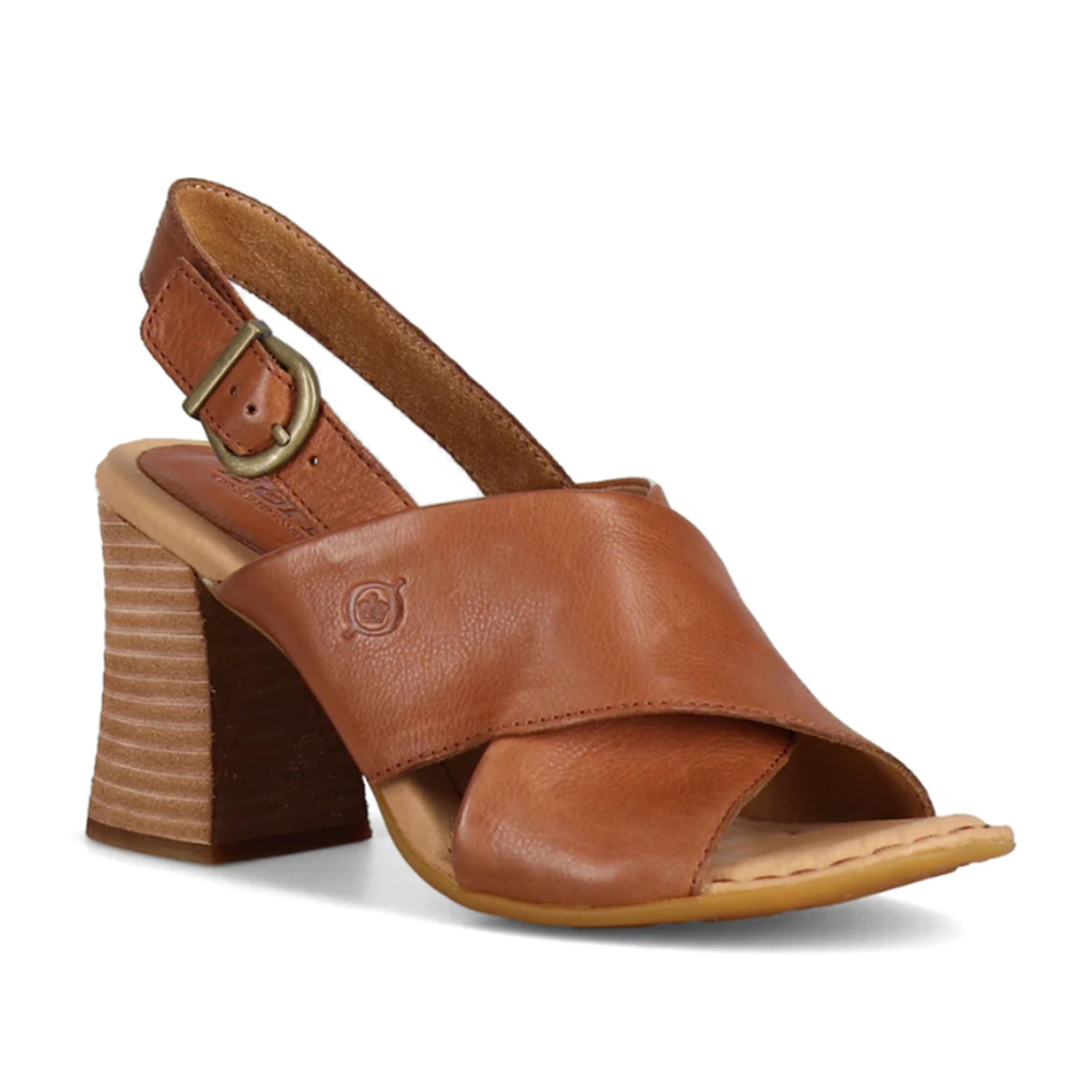 Born Women's Tessa Comfortable Slip-On Loafers in Brown - Perfect for Work, Casual Outfits & Everyday Wear