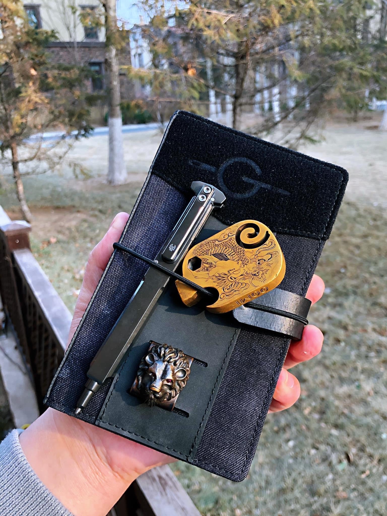 Titanium Bolt Action Pen - Premium EDC Pocket Pen for Men, Smooth Writing, Durable Sandblasted Finish - Perfect for Office, Gifts & Everyday Carry (EDC)
