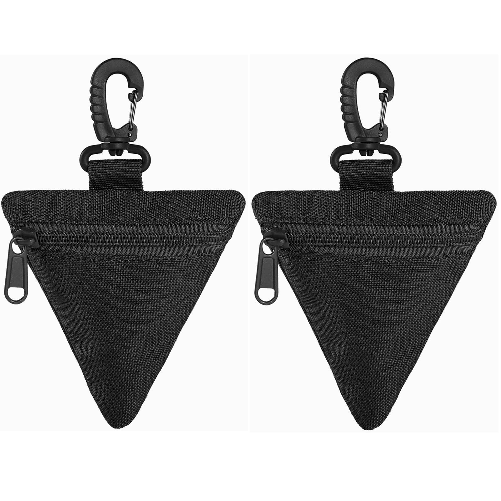 FRTKK 2 Pack Tactical EDC Pouch - Military MOLLE Utility Organizer for Keys, Coins, Cards & Essentials - Compact Waist Pack & Keychain Accessories for Outdoor, Hiking & Daily Use