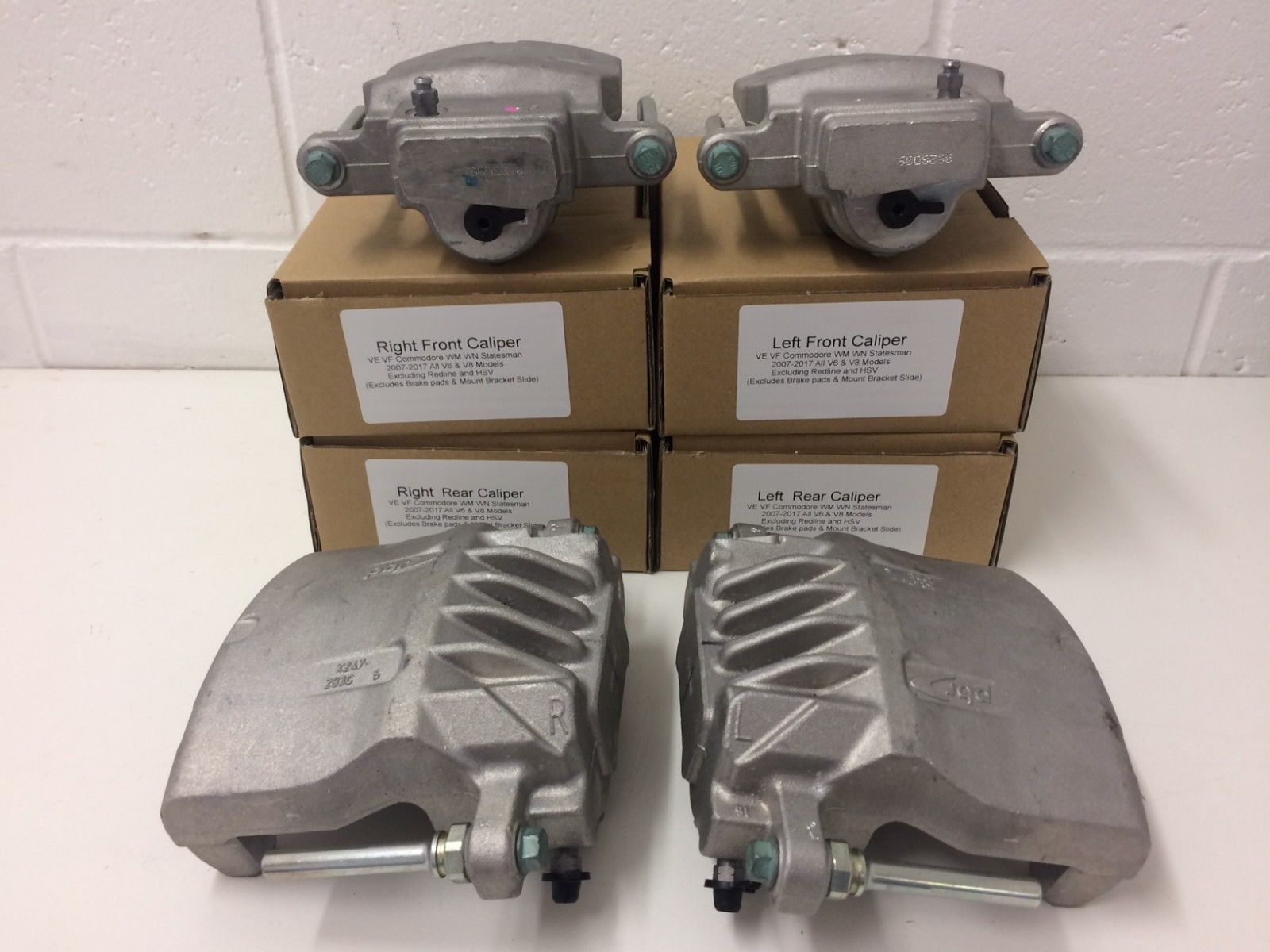 Genuine Holden Brake Caliper Set for Commodore & Statesman VE VF WM WN V8 V6 Models - Perfect for Performance Upgrades & Smooth Braking